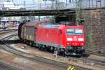 185 009 am 28.03.2008 in Offenburg.
