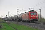 185 035 mit FE 44281 am 16.04.2008 bei Offenburg.