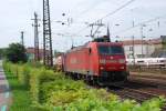 185 098 am 26.07.2008 in Offenburg.
