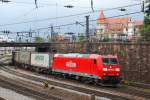 185 166 mit TEC 40097 am 06.06.2008 in Offenburg.