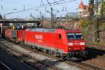 185 077 mit TEC 40155 am 19.10.2008 in Offenburg.