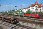 185 060 mit TEC 40097 am 06.05.2008 in Offenburg.