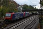 482 012 und 025 mit DGS 43016 am 21.10.2008 in Offenburg.