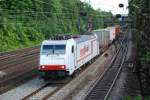 185 579 mit DGS 43670 am 20.08.2008 in Offenburg.