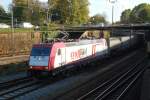 185 590 mit DGS 40164 am 20.10.2008 in Offenburg.