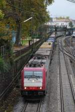 185 590 mit DGS 40163 am 28.10.2008 in Offenburg.