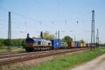 ERS 6602 mit DGS 40111 am 02.05.2008 in Niederschopfheim.