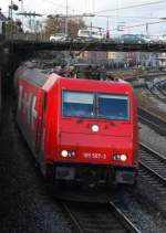 185 587 mit DGS 48685 am 30.10.2008 in Offenburg.