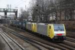 189 995 und 997 am 07.03.2009 in Offenburg.