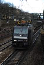 185 563 mit DGS 40028 am 11.03.2009 in Offenburg.