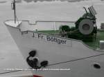 Weitere Fotos:  J.FR.BTTGER  (1963) - Bugansicht von Backbord - seitlich