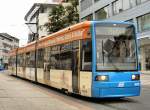 Strassenbahn der Linie 4 nach Helsa in Kassel, 2006