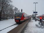 642 657 als RB 4 nach Kassel-Wilhelmsh�he in Korbach. 31.01.2026