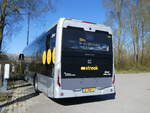 (273'726) - Qbuzz, Groningen - Nr. 7334/81-BNV-2 - eEbusco am 5. April 2025 in Zoutkamp, Garage