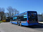 (273'610) - Qbuzz, Groningen - Nr. 7640/05-BNZ-9 - Setra am 5. April 2025 in Drachten, Transferium Oost