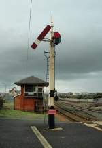 Einflgliges Ausfahrtstssiganl in Portrush (Nordirland)
(Okt. 2007)