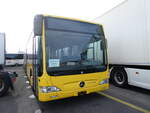 (272'722) - PostAuto - PID 12'419 - Mercedes (ex AAGL Liestal Nr. 98) am 9. Mrz 2025 in Kerzers, Interbus