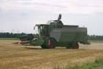 Der Fendt 8350 bei der Ernte