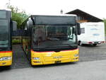 (235'460) - PostAuto Zentralschweiz - Nr. 11 - MAN (ex Dillier, Sarnen Nr. 11) am 8. Mai 2022 in Sarnen, Garage