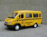 GAZ 3321 GAZelle Taxi Bus. Masstab 1:43