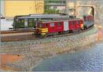 Lima Spur N RBe 4/4 und Hobbytrain/Kato Spur De 4/4 1667 auf meiner im Bau befindlichen Spur N Anlage. 

2. Mai 2025