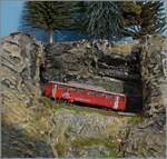 Der projektier, aber beim Vorbild nie gebaute BRB Bhm 2/4 auf meinem  Planalp -Ze Diorama. 

13. Dez 2024