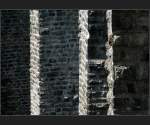 . Gemauert - Licht und Schatten auf den Pfeilern des Schmittentobel-Viadukts der Rhtischen Bahn. (Jonas)