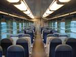 Innenansicht eines Nahverkehrswagens der SNCF