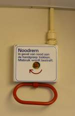 Notbremse in ein Triebwagen Mat'64 Plan T.