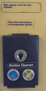 Trbedienung in ein Triebwagen Mat'64 Plan T.