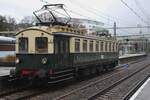 Am verregneten 19.November 2025 war die 101 Jahre alyer Mat'24 No.9002 'JAAP' in Arnhem Centraal mit einige Sonderfahrten.