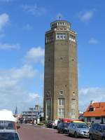 Restaurant in alte Wasserturm, Zandvoort 10-08-2008.