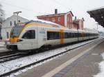 ET 5.11 der eurobahn als RB 59 aus Dortmund Hbf in Soest. 04.01.2009