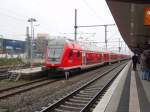 Ein Doppelstock Steuerwagen als RE 70 nach Braunschweig Hbf in Bielefeld Hbf. 06.12.2008