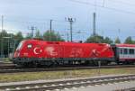 Der Trkei-Taurus, 1116 031-4, aufgenommen am 06.07.08, bei der Durchfahrt durch den Bahnhof Rosenheim.