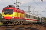 Der Spanien Taurus 1116 232-8 mit IC 2082 Knigsee in Ashausen, am 06,09,09 