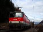 Am 08.11.2008 leistete die 1144 268 Schubdienst am Brenner.