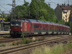 BR 1293 050 mit (RJ 86 Bologna Centrale -> München Hbf) durch M-Heimeranplatz. 30.05.2025