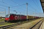 BB 1293 045, ist mit einem Containerzug in Verona Porta Nouvo angekommen. 09.05.2025

