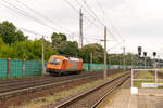 1216 901-9 RTS - Rail Transport Service GmbH, kam Lz durch Rathenow und fuhr weiter in Richtung Stendal.