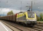 ES 64 U2-082, Cargo Serv, aufgenommen am 12.10.09, bei der Durchfahrt durch Seekirchen am Wallersee.