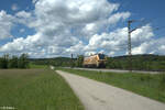 2159 256-7  GrainyDay  Lz bei Plling in Richtung Regensburg. 20.05.24