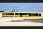 Gerade und schrg: Stadtbahn in Ostfildern. (Matthias)