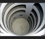 Luftraum um die Rampenauffahrt eines Parkhauses am Stuttgarter Flughafen. (Matthias)