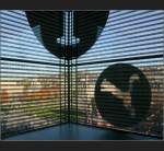 Im Glaskubus des Stuttgarter Kunstmuseums am Schloplatz (Matthias)