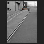 Eine Bahn, die gleich ber die Kuppe fahren wird...(Matthias)