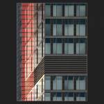 Hochhausfassade in Stuttgart-Vaihingen. (Matthias)