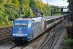 101 070 mit EC 6 am 03.10.2008 in Offenburg.