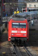 101 043 am 11.03.2009 in Offenburg.