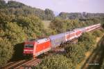 101 114 am 23.7.2008 mit CNL 353 + CNL 40353 + D 50353 bei Kenzingen